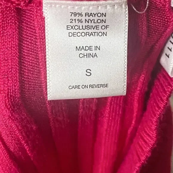 New York & Company Lace-Up Cuff Dolman Sweater - Picture 8 of 9